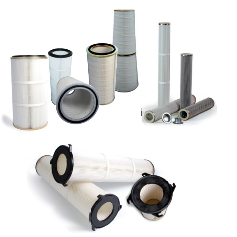 filtry patronowe, komór odpylających, śrutownic, filtry do wycinarek laserowych, wycinarek plazmowych, filtry do turbin gazowych - EurPol